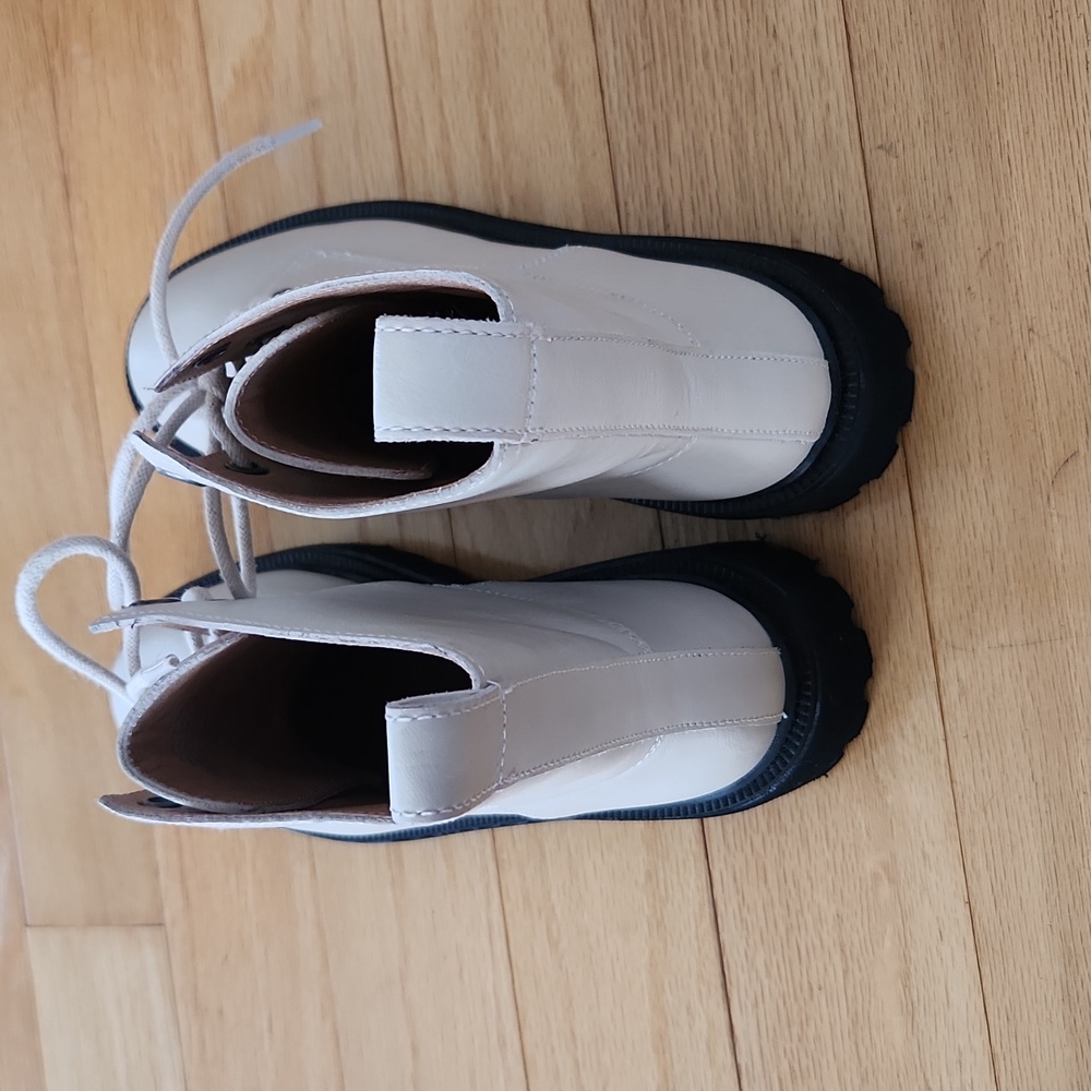 Madewell NEW Rayna Leather Boots - Picture 3 of 8